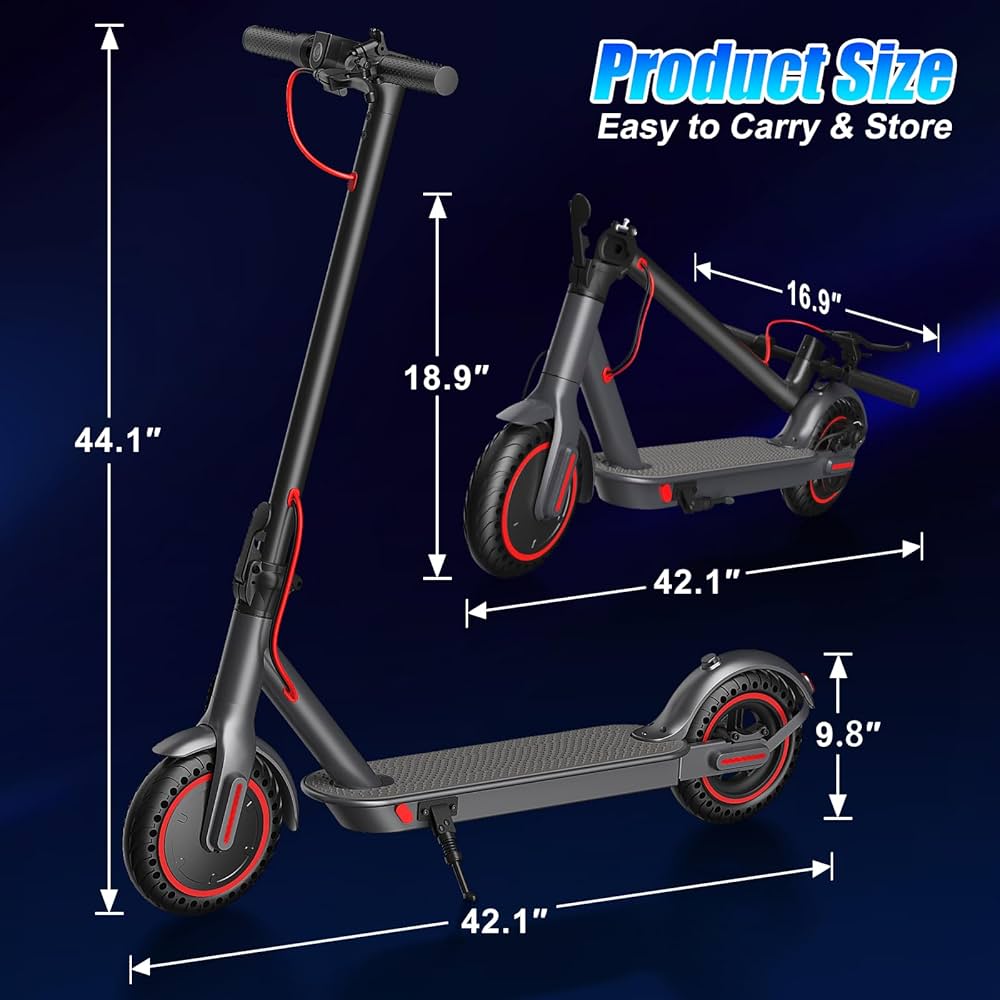 OBW 350W Stand up Scooter - Image 4