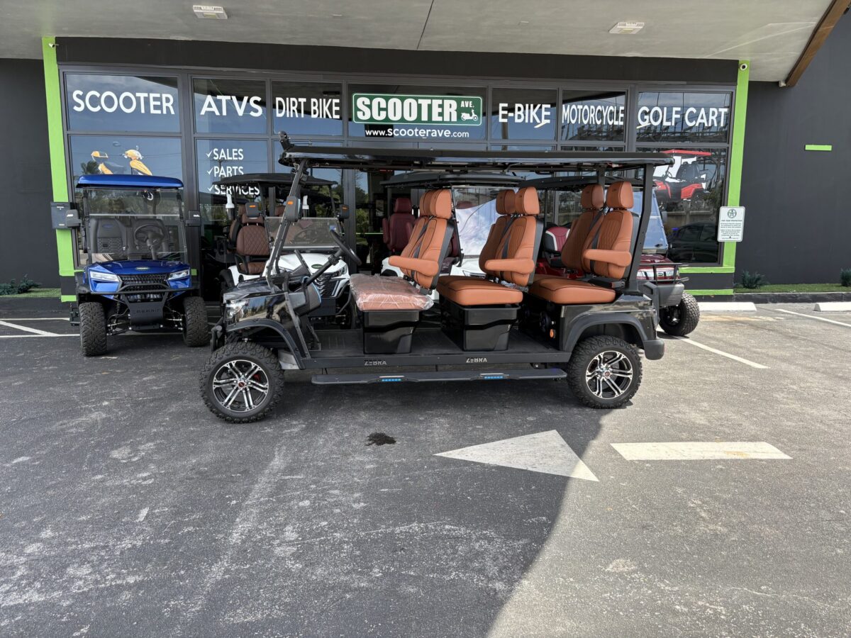Zebra Terrain 6 Golf Cart