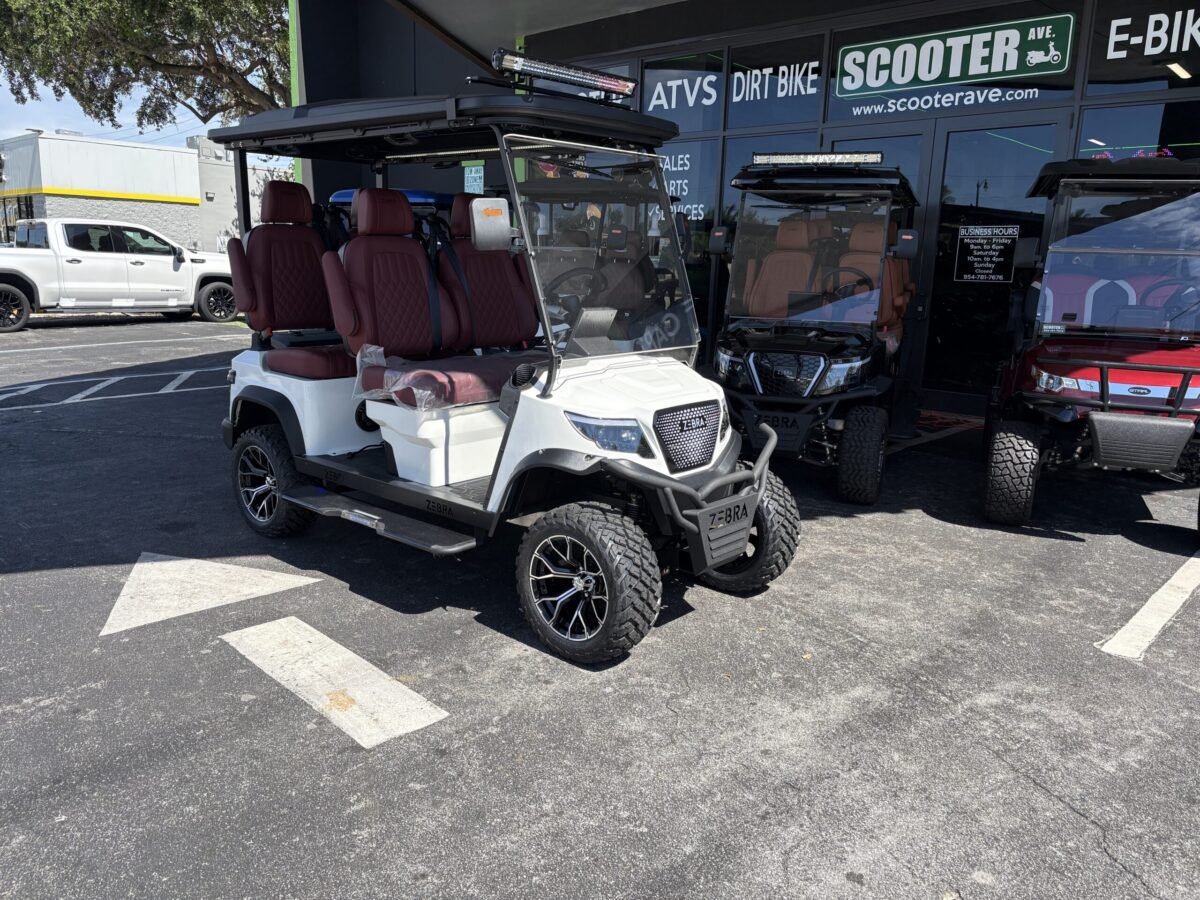 Zebra Breeze Golf Cart
