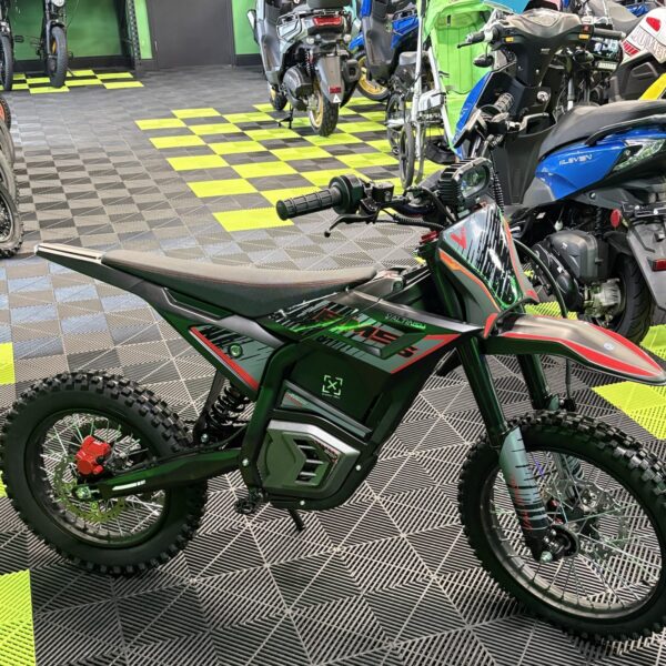E-BIKES & ELECTRIC 5 Electric dirt bike in showroom